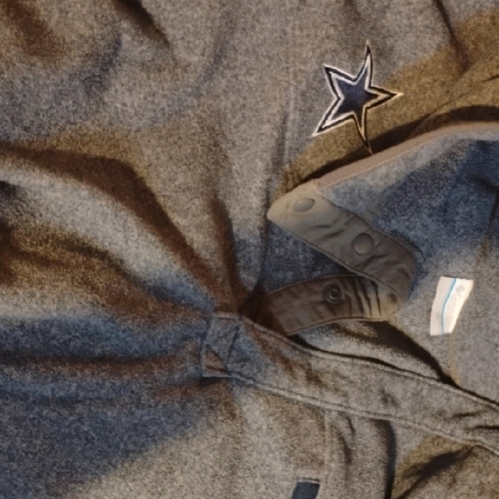 Columbia Heather Gray Fleece Jacket